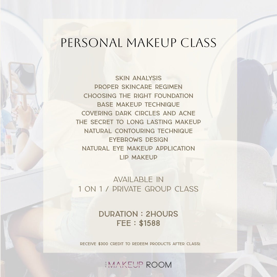 PERSONAL MAKEUP CLASS - The Makeup Room