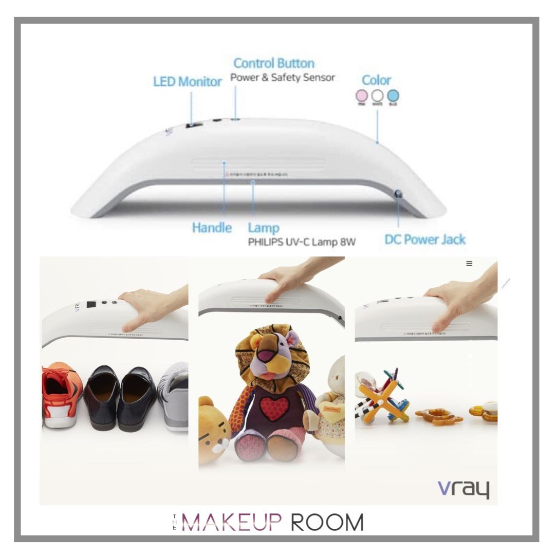 UV-C PORTABLE STERILIZER (STERILIZE 99.9% OF BACTERIA IN 5 SECONDS) *PRE-ORDER* - The Makeup Room