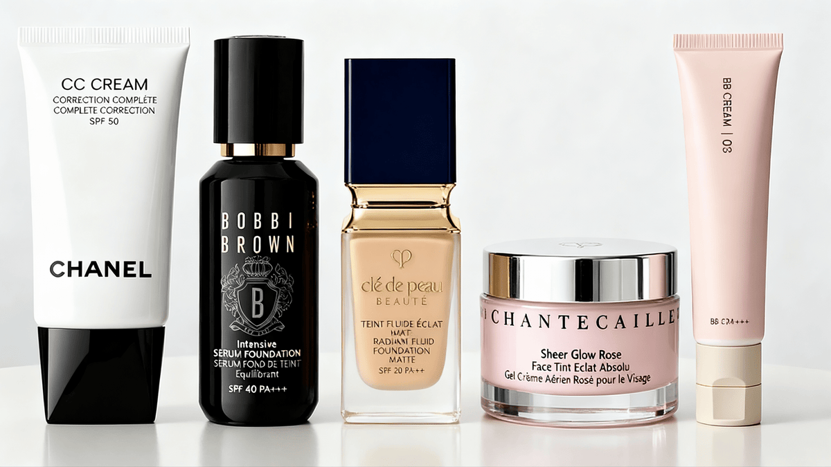 【2025更新】素顏霜 vs 粉底 vs Skin Tint：懶人底妝應該點揀？ - The Makeup Room