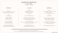 MAKEUP SERVICE - The Makeup Room